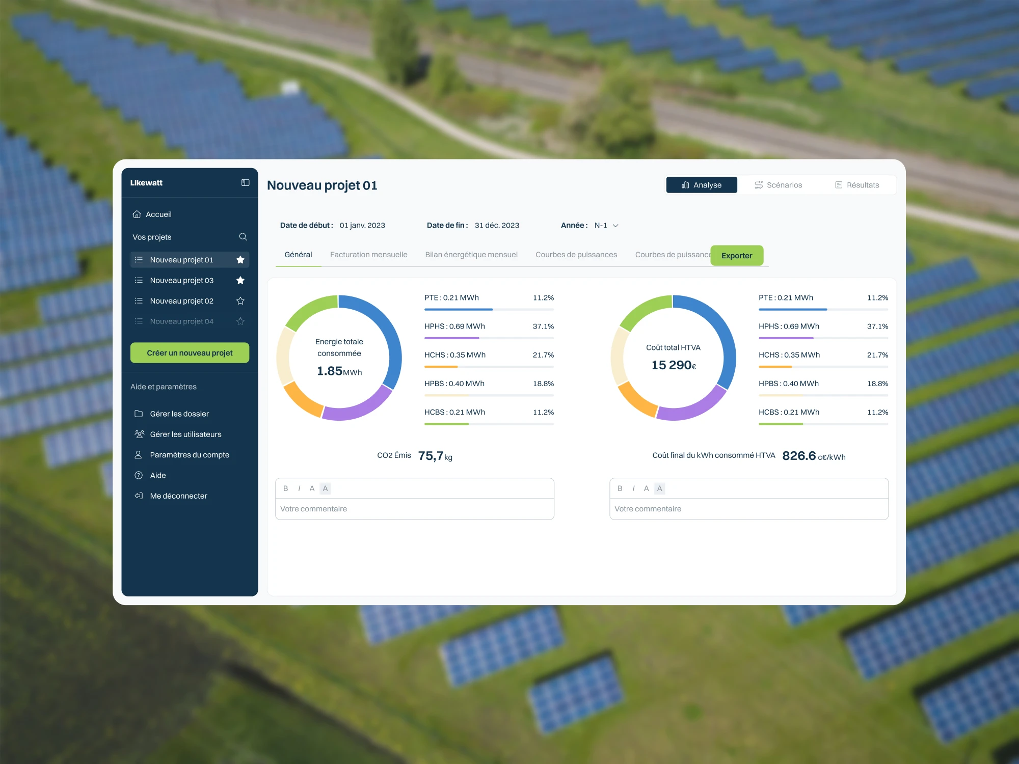 Mise en avant projet Likewatt